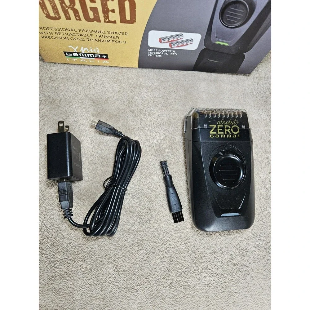 Gamma+ Absolute Zero Professional Foil Shaver with Retractable Trimmer GPAZFF